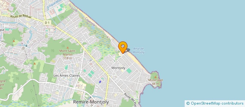 localisation de l'entreprise RA973  REMIRE-MONTJOLY