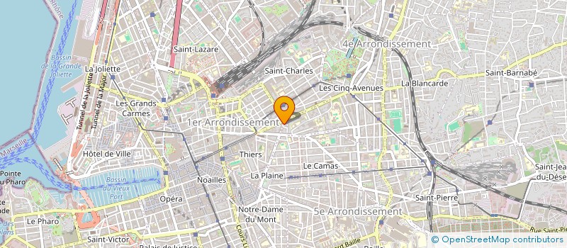 localisation de l'entreprise RAADIO CAARGO (RDIO CRGO)  MARSEILLE