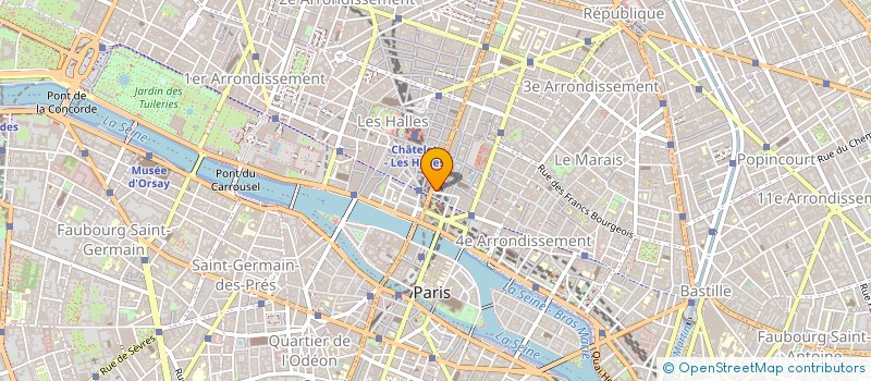 localisation de l'entreprise RAAF à PARIS