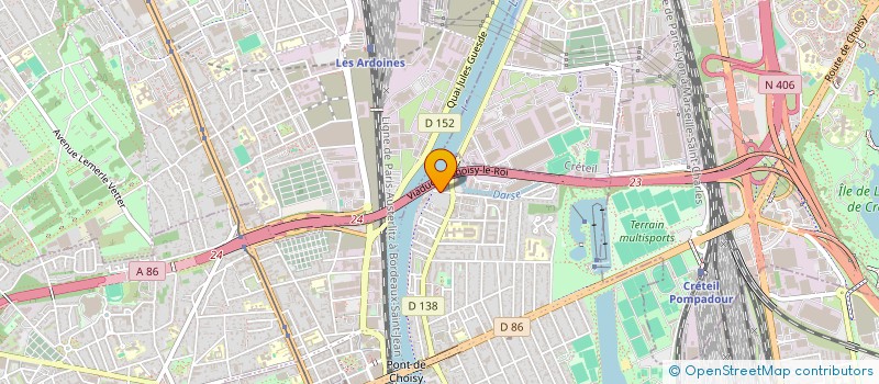 localisation de l'entreprise RAAIZ TRANSPORTS à CHOISY-LE-ROI