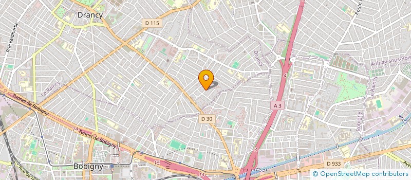 localisation de l'entreprise RAAM à DRANCY