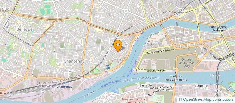 localisation de l'entreprise RAAR à NANTES