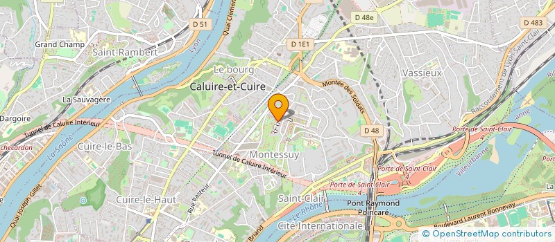localisation de l'entreprise RAAS à CALUIRE-ET-CUIRE