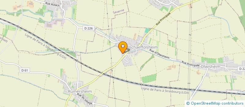 localisation de l'entreprise RAAS INVEST  BILWISHEIM