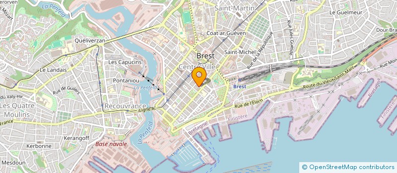 localisation de l'entreprise RAB.IDEL INFIRMIER à BREST