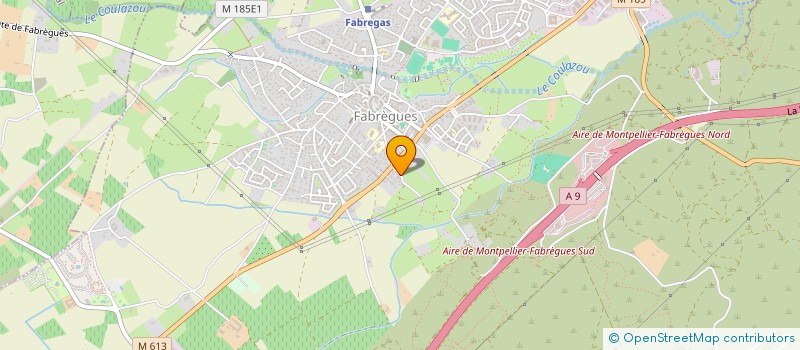 localisation de l'entreprise RABA à LATTES