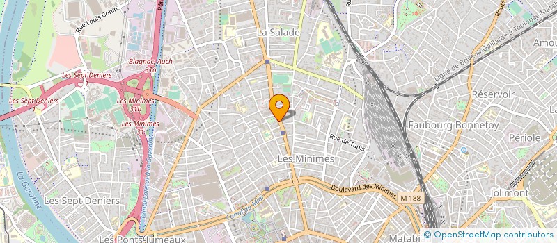 localisation de l'entreprise RABAGAR à TOULOUSE