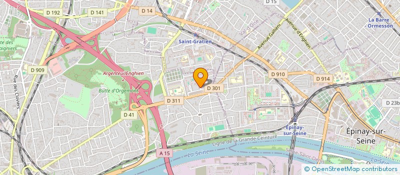 localisation de l'entreprise RABAH AOUCHAR  ARGENTEUIL