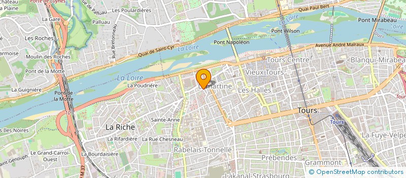 localisation de l'entreprise RABAIRE  TOURS