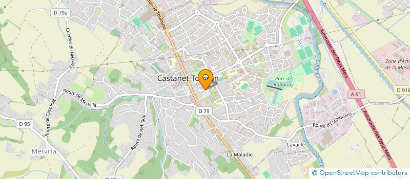 localisation de l'entreprise RABANAL à CASTANET-TOLOSAN