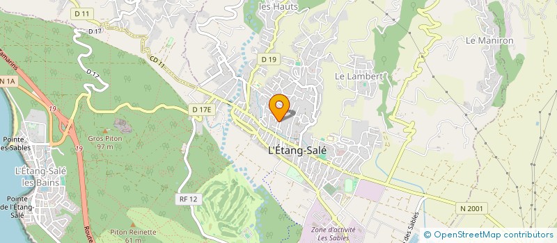 localisation de l'entreprise RABARISON CORPORATE  L'ETANG-SALE