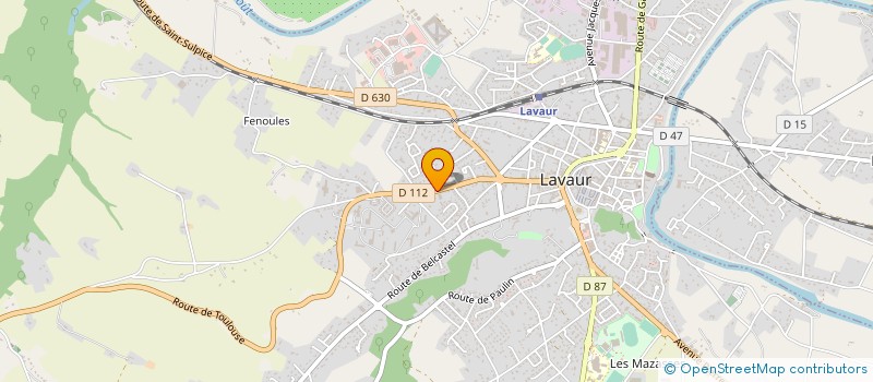 localisation de l'entreprise RABARY à LAVAUR