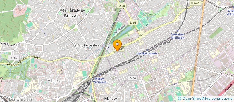localisation de l'entreprise RABARY IMMO à ANTONY