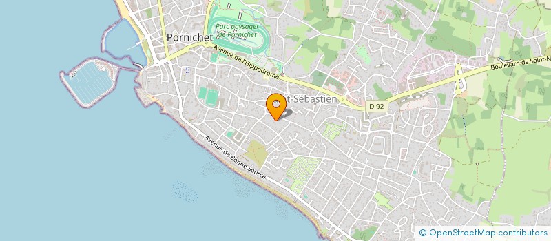 localisation de l'entreprise RABAS FAMILY à PORNICHET