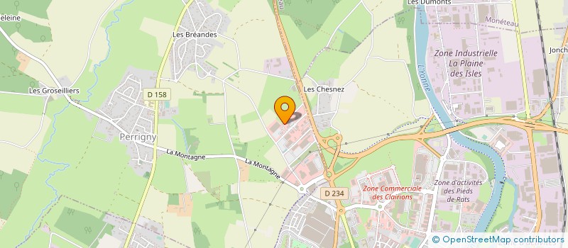 localisation de l'entreprise RABASKA OUTDOOR  PERRIGNY