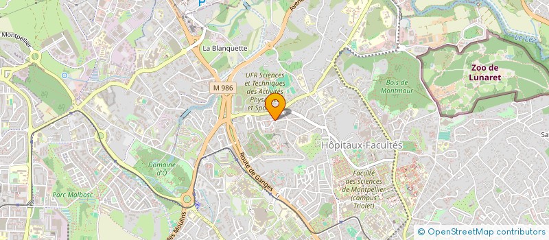 localisation de l'entreprise RABASSA à MONTPELLIER