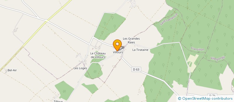 localisation de l'entreprise RABASTE FREDERIC à ARGY