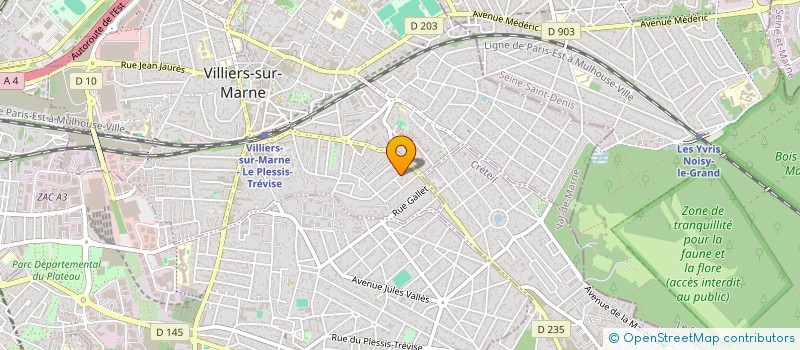 localisation de l'entreprise RABATIR à VILLIERS-SUR-MARNE