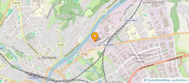 localisation de l'entreprise RABBANI CONSULTANCY à SAINT-OUEN-L'AUMONE