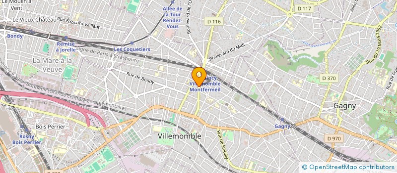 localisation de l'entreprise RABBIMEIR BAAL ANES  VILLEMOMBLE