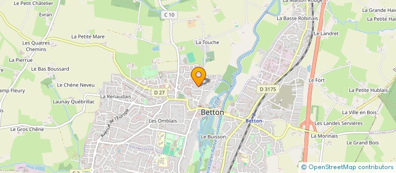 localisation de l'entreprise RABBIT CORP  BETTON