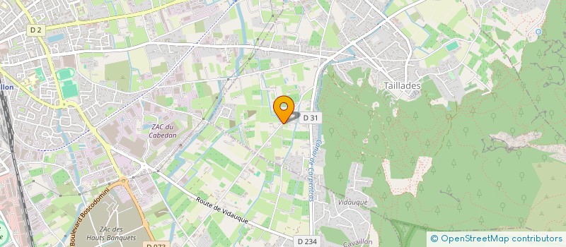 localisation de l'entreprise RABBIT LABS à TAILLADES