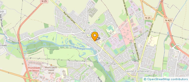 localisation de l'entreprise RABBITHOST  ANZIN-SAINT-AUBIN