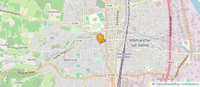 localisation de l'entreprise RABBITICA à VILLEFRANCHE-SUR-SAONE