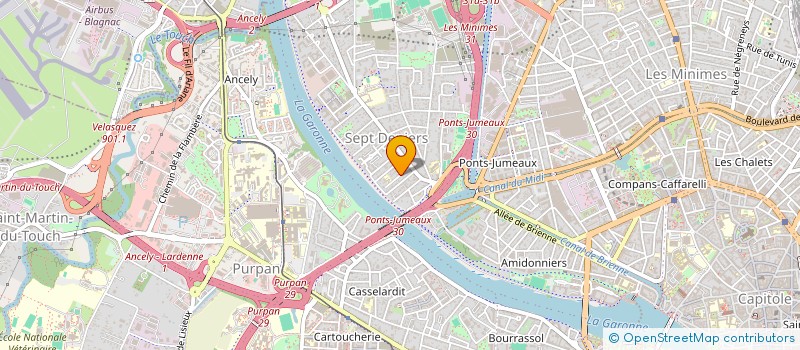 localisation de l'entreprise RABBIZCATS  TOULOUSE