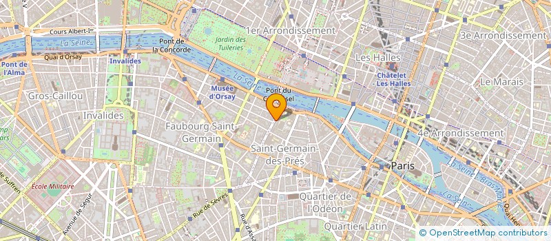 localisation de l'entreprise RABEAUFILS à PARIS
