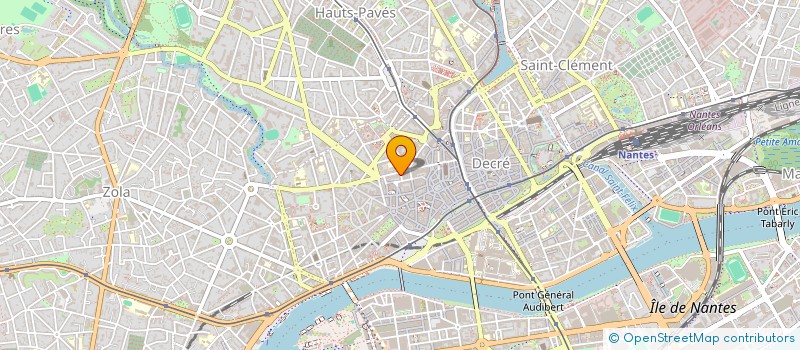 localisation de l'entreprise RABELAIS à NANTES