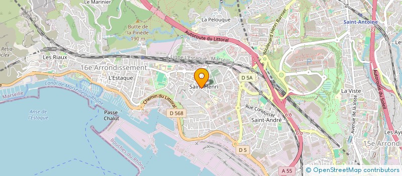 localisation de l'entreprise RABELAIS à MARSEILLE