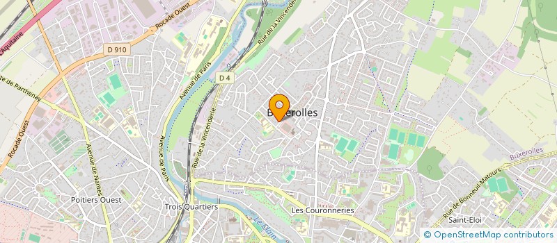 localisation de l'entreprise RABELAIS  BUXEROLLES