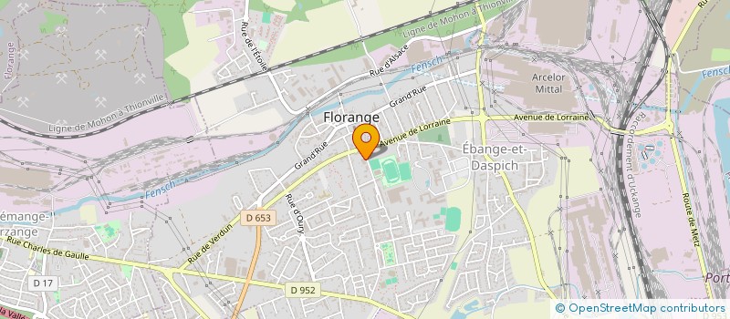 localisation de l'entreprise RABERA  FLORANGE
