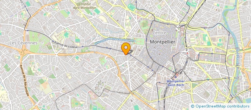 localisation de l'entreprise RABESON SAMUEL RENOVATION à MONTPELLIER
