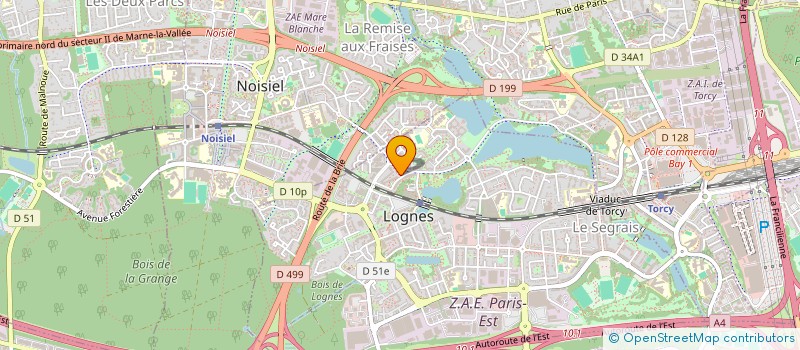 localisation de l'entreprise RABETH à LOGNES
