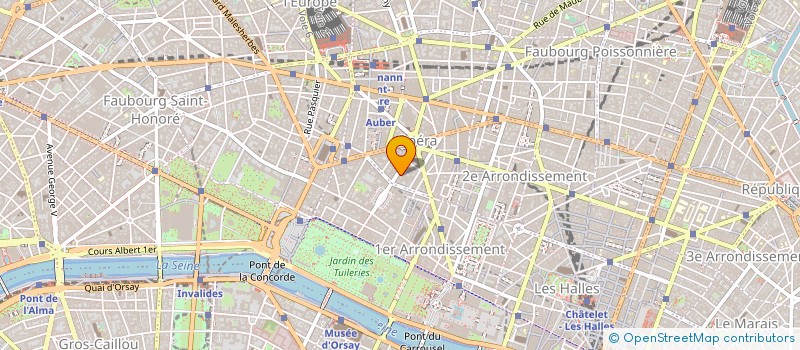 localisation de l'entreprise RABI FINANCE à PARIS