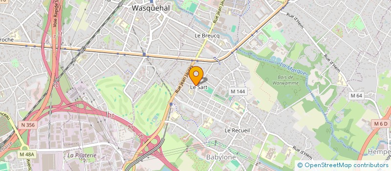 localisation de l'entreprise RABIA à VILLENEUVE-D'ASCQ