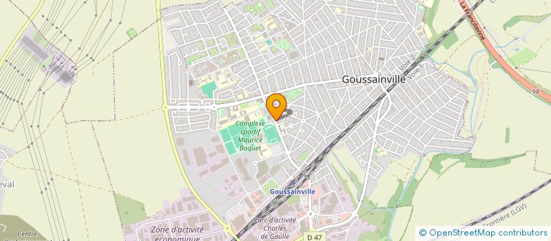 localisation de l'entreprise RABIATH FAST FOOD  GOUSSAINVILLE