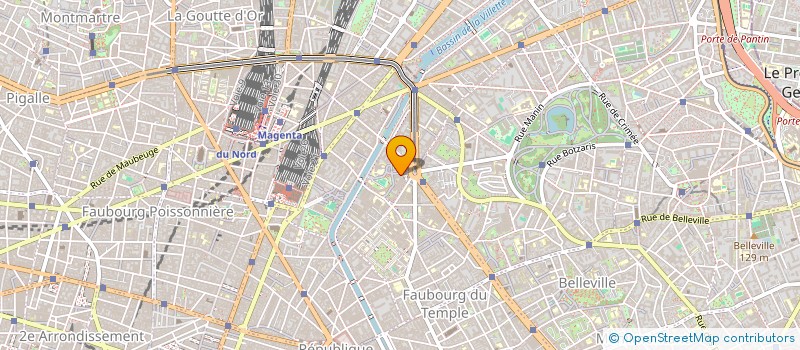 localisation de l'entreprise RABIE TRANSPORT  PARIS