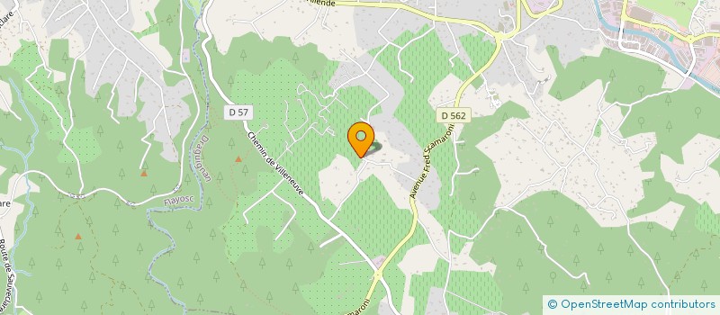 localisation de l'entreprise RABIEGA SALES à DRAGUIGNAN