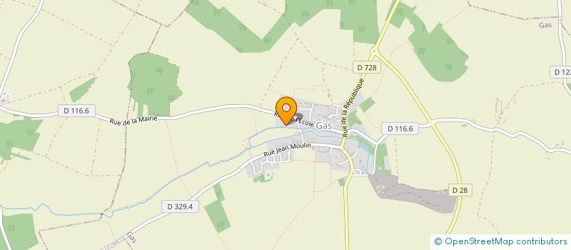 localisation de l'entreprise RABIK à GAS