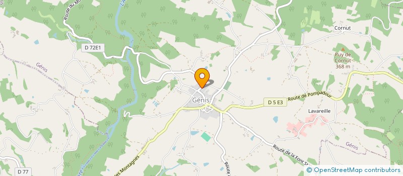 localisation de l'entreprise RABOUIN PLOMBERIE CHAUFFAGE  SAINT MEDARD D EXCIDEUIL