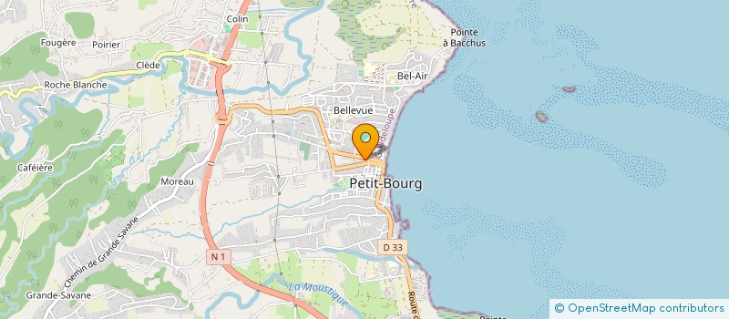 localisation de l'entreprise RABSOL  PETIT-BOURG