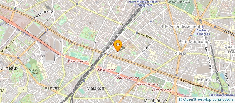 localisation de l'entreprise RABVACCINE à PARIS