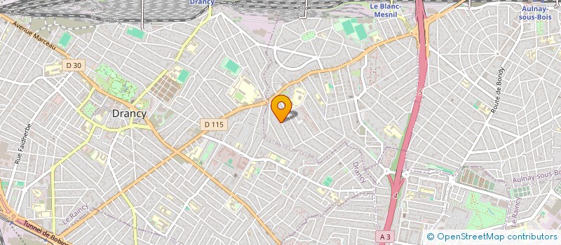 localisation de l'entreprise RAC à LE BLANC-MESNIL