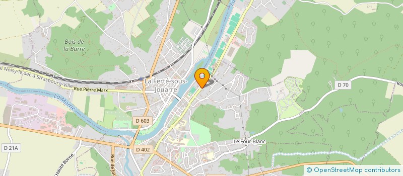 localisation de l'entreprise RAC GRIGORE  LA FERTE-SOUS-JOUARRE