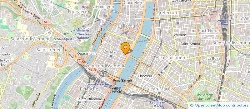 localisation de l'entreprise RACC à LYON