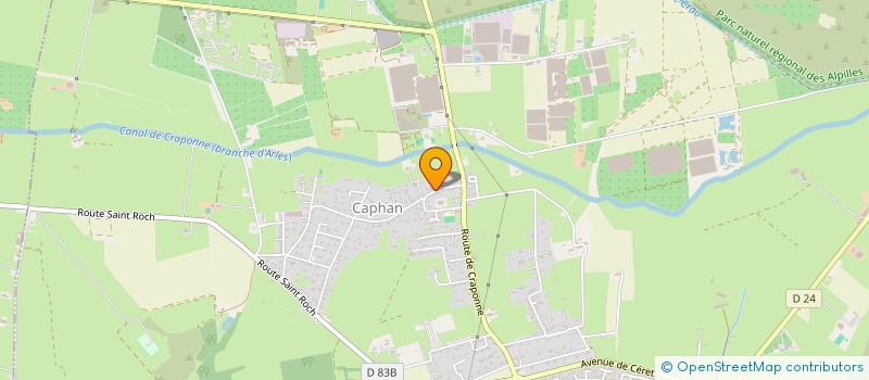 localisation de l'entreprise RACCASI à SAINT-MARTIN-DE-CRAU