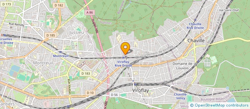 localisation de l'entreprise RACCOON ANALYTICS  VIROFLAY